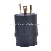 UL Listed NEMA L5-30P TO TT-30R 30A 125V Changeover Plug