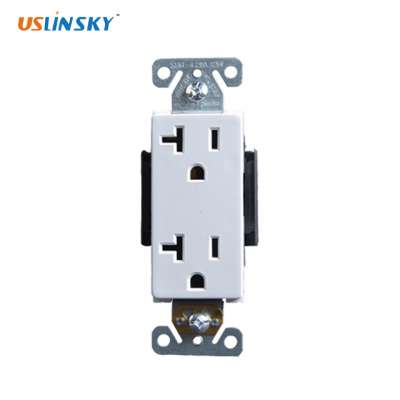 Shanghai Linsky 20A 125V American Electrical commerical grade wall receptacles with stripper and terminal