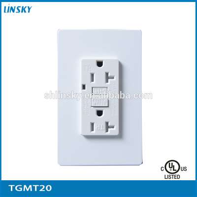 American GFCI outlet tamper resistant TR wall receptacle