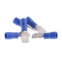 Kuaili Insulated Female Male Spade Connector Insulated Crimpterminals Electrical Terminals Mdd 2-187(5) Fdfd 2-187(5)